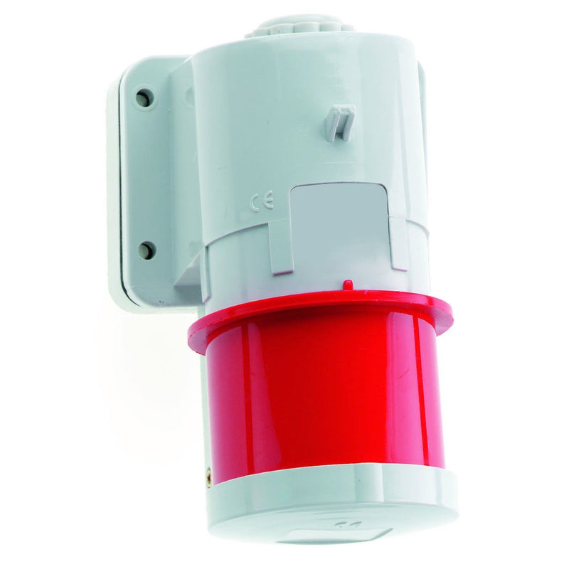Bals Elektrotech - CEE-Gerätestecker (IEC 60309) Wand-Gerätestecker 32A 4p 24018 400V 6h IP44