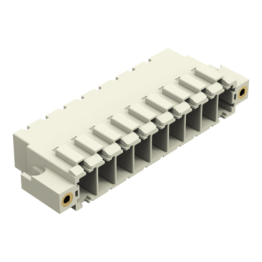 WAGO GmbH & Co. KG - Leiterplattensteckverbinder THT-Stiftleiste 831-3629/108-000 abgewinkelt,lgr − 12 Stück