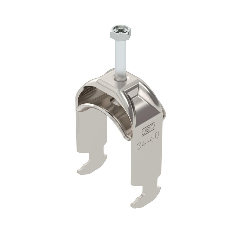OBO Bettermann - Bügelschelle BS-H1-M-40 A4 34-40mm − 25 Stück