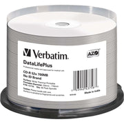 Verbatim - Speichermedium digital CD-R 80min/700MB/52x 43756 (VE50) Cakebox (50 Disc)