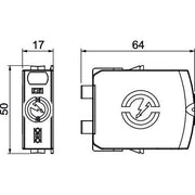 OBO Bettermann - Kombi-Ableiter für Energietechnik CombiController V50 V50-DC-60-0 60V DC 12