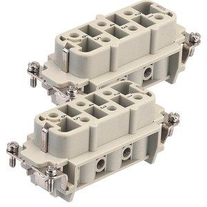 Harting - Kontakteinsatz für Rechtecksteckverbinder Buchseneinsatz 09310062711 6pol.,35A,400/690V