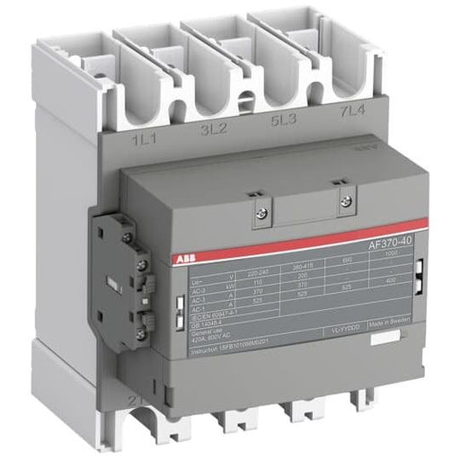 ABB Stotz S&J - Leistungsschütz zum Schalten von Wechselstrom Schütz AF370-40-22-13 100-250V 50/60Hz/DC