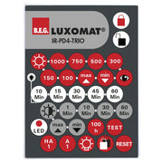 BEG Brück Electronic - Zubehör/Ersatzteile für Bewegungsmelder IR-Fernbedienung IR-PD4-TRIO