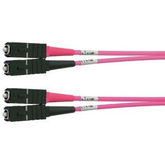 Telegärtner - Patchkabel LWL LWL-Duplex-Rangierkabel 100011947 G50/125 OM4 10,0 m