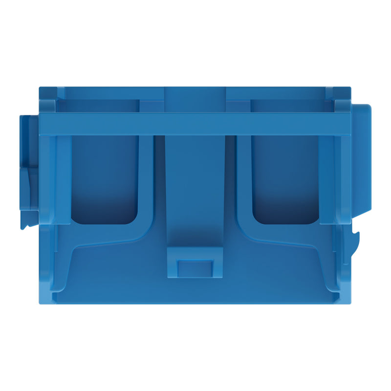 WAGO - Zubehör/Ersatzteile für Klemmen Befestigungsadapter 221-539/002-006 4qmm, blau − 10 Stück