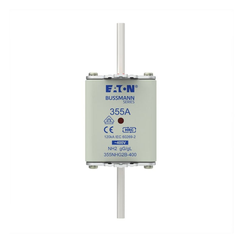 Eaton - Messersicherung Sicherungseinsatz Nieders. 355NHG2B-400 355A AC 400V 120kA − 3 Stück