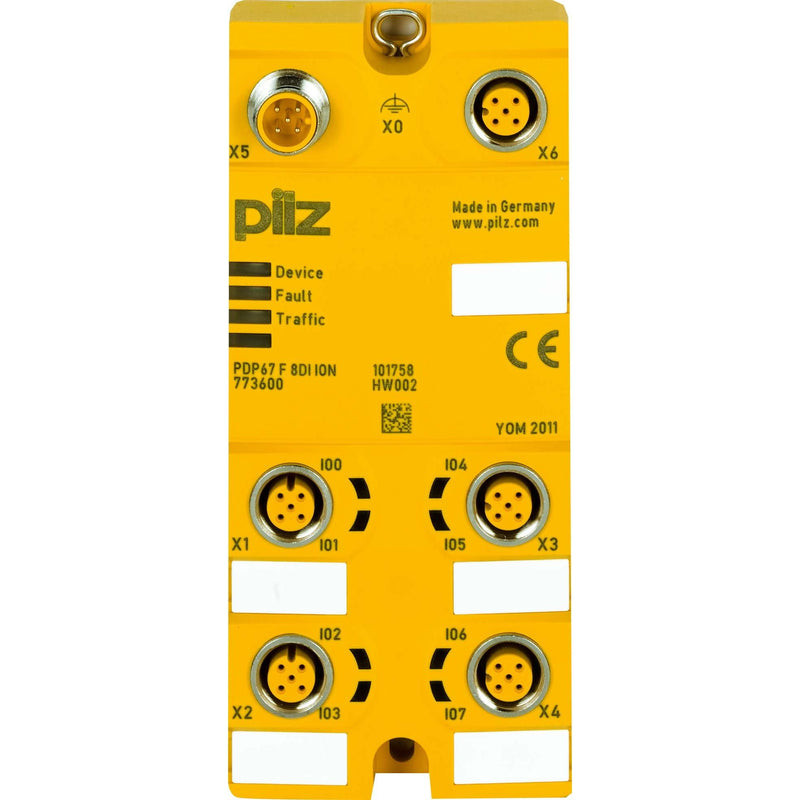 Pilz - Feldbus, Dez. Peripherie - Digitales Ein-/Ausgangs-Modul Eingangsmodul PDP67 F 8DI ION