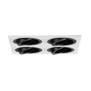 Brumberg Leuchten - Downlight/Strahler/Flutlicht Einbaumodul quadratisch 45029550 4-fach