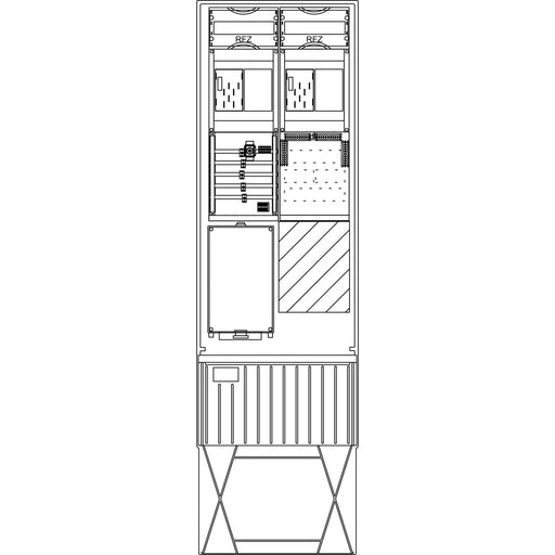 Elsta Mosdorfer - Zähler-Komplettschrank ZS A340 N3 2Z BKEI 12TE TV 10051775 Stromnetz Hamburg