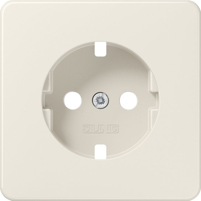 Jung - Abdeckung/Bedienelement für Installationsschalterprogramme Platte CD 1520 BFPL f.SCHUKO Steckdose