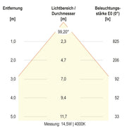EVN Lichttechnik - Decken-/Wandleuchte LED-Deckenleuchte DSM54250125 ML, MC