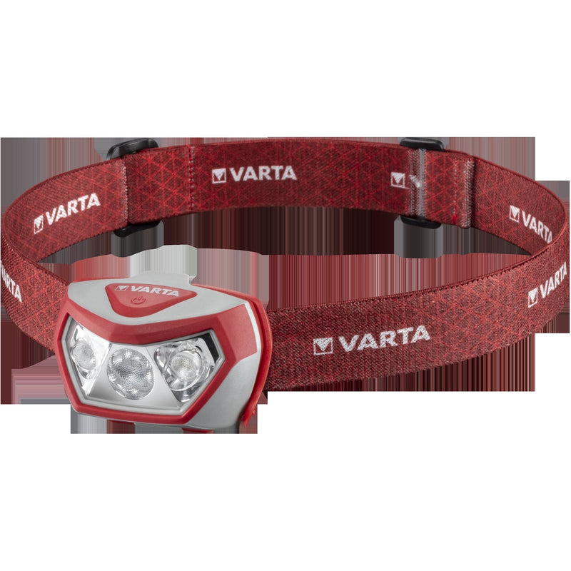 Varta Cons.Varta - Taschenleuchte Kopfleuchte Outdoor Sports Sports H20 Pro inkl. 3AAA Batt. − 4 Stück