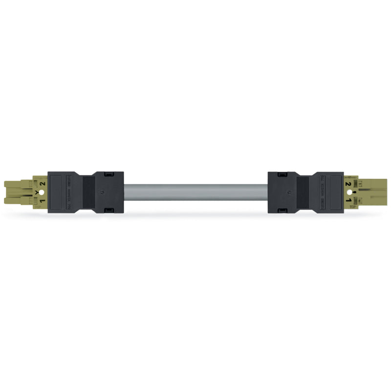 WAGO - Konfektionierte Leitung für steckbare Gebäudeinstallation konfekt.Verbindungsleitung 771-8292/015-105 B2ca,Buchse Stecker