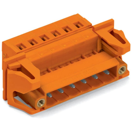 WAGO - Kabelsteckverbinder für Leiterplattensteckverbinder 1-Leiter-Stiftleiste 231-638/129-000 CAGECLAMP,2,5mm²,or − 25 Stück