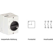 Kraus&Naimer - Lastschalter Reparaturschalter KG64 T103/33 KL11V 63A,18,5KW,3pol