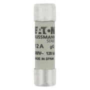 Eaton - Zylindrische Sicherung Sicherungseinsatz Nieders. C10G12 12A AC 500V 120kA − 10 Stück