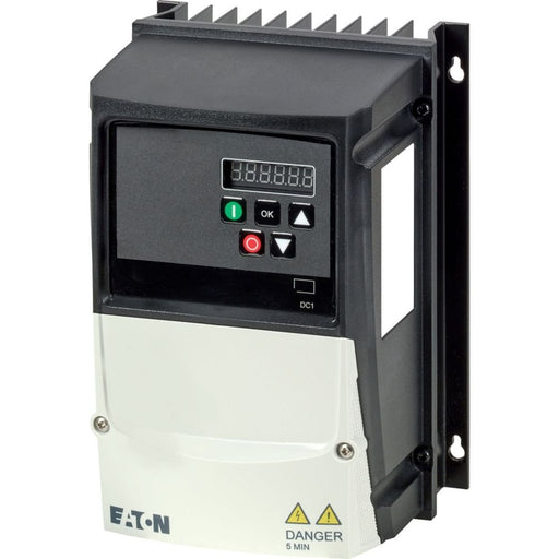 Eaton - Frequenzumrichter =< 1 kV Frequenzumrichter 1phasig DC1-124D3FN-A66OE1 230V 4.3A 0.75kW AC