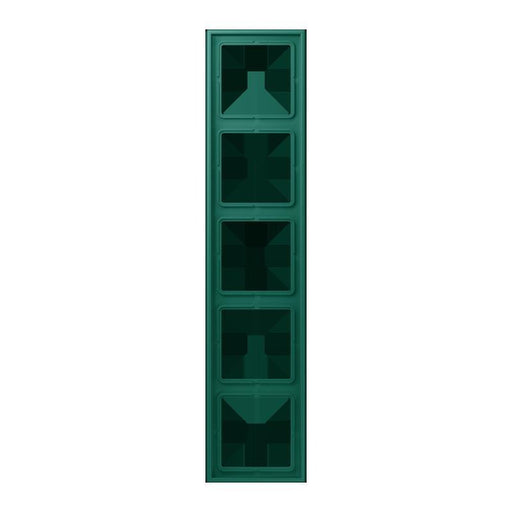 Jung - Abdeckrahmen Rahmen 5-fach LC 985 216 vert anglais