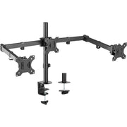 E+P Elektrik - Halterung für Audio-/Videosysteme Monitor-Tischhalterung TH 13 13-27Zoll,3-fach,sw