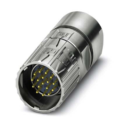 Phoenix Contact - Rundsteckverbinder, feldkonfektionierbar (Industriesteckverbinder) Kabelsteckverbinder M23-17P1N8A8004S
