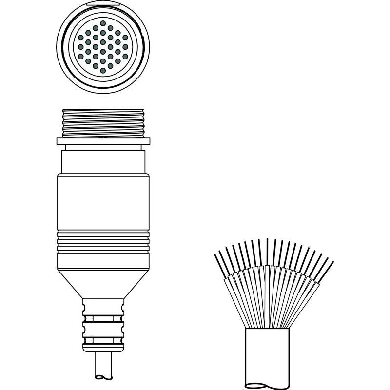 Leuze - Konfektioniertes Sensor-Aktor-Kabel Anschlussleitung KD S-M30-30A-V1-250