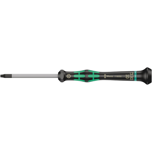 Wera - Innensechsrund Schraubendreher Elektron. Schraubendreher 118050 6-rund, TX 10x60mm