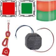 Elso - Behindertenelement für Installationsschalterprogramme Notrufset mit ZSLeuchte ELG745280