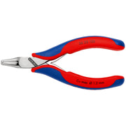 Knipex - Spezialwerkzeug für Kommunikationstechnik Elektron.-Bestückungszange 36 22 125 spiegelpoliert,125mm