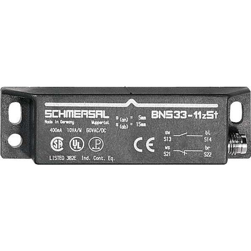 Schmersal - Positionsschalter mit getrenntem Betätiger Sicherheits-Sensor BNS 33-11z-ST − 1 Stück