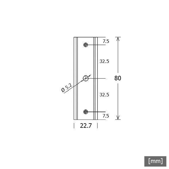 LTS Licht&Leuchten - Mechanisches Zubehör/Ersatzteile für Leuchten Längsverbinder NEO-As/S-9500/323-LA
