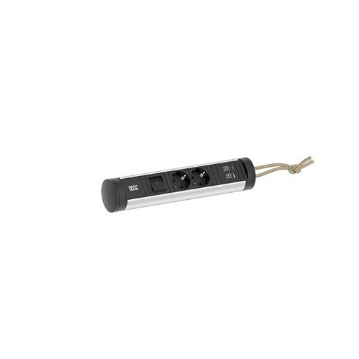 Bachmann - Multi-Tischsteckdose Steckdosenleiste 707.001 CYCLE Loop 2xCEE7/3