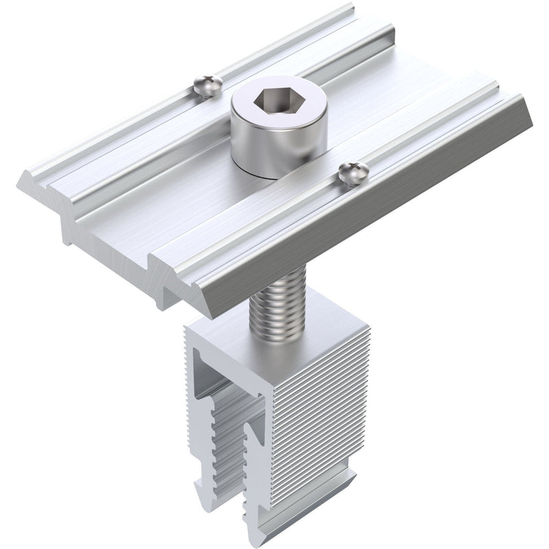 Aerocompact - Photovoltaik-Verbindungs- und Befestigungselement Mittelklkemme CLM10 Click 30-46mm