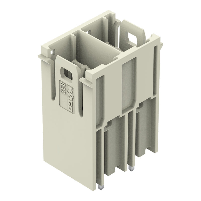 WAGO GmbH & Co. KG - Leiterplattensteckverbinder THT-Stiftleiste Lötstift 832-3602 1,2x1,2,gerade,lgr − 60 Stück