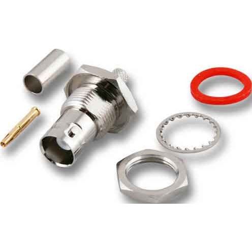 EFB-Elektronik - Koax-Steckverbinder Crimp-Einbaubuchse 52515.1 RG 59/62