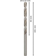 Bosch - Bohrer PRO Metal HSS-G 2608585497 Spiralbohrer 6,1 x