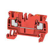 Weidmüller - Durchgangs-Reihenklemme A2C 2.5 RD PUSH IN, 2.5 mm² − 100 Stück