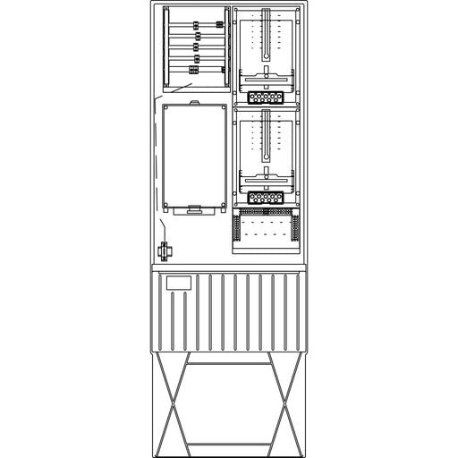 Elsta Mosdorfer - Zähler-Komplettschrank Zähleranschlusssäule ZS322.N5 A320 N5 2Z 3.HZ