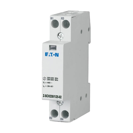 Eaton - Installationsschütz für Reiheneinbau Installationsschütz Z-SCH230/1/25-02 230VAC, 2Ö, 25A − 2 Stück
