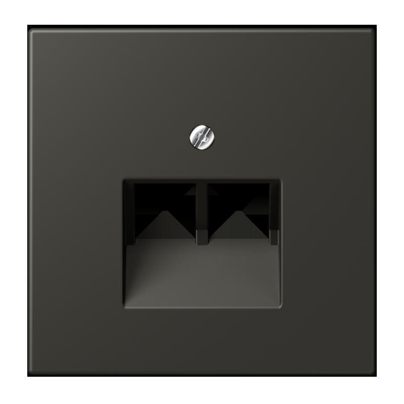 Jung - Einsatz/Abdeckung für Kommunikationstechnik Abdeckung für IAE/UAE LC 969-2 UA 259 ombre naturelle 59