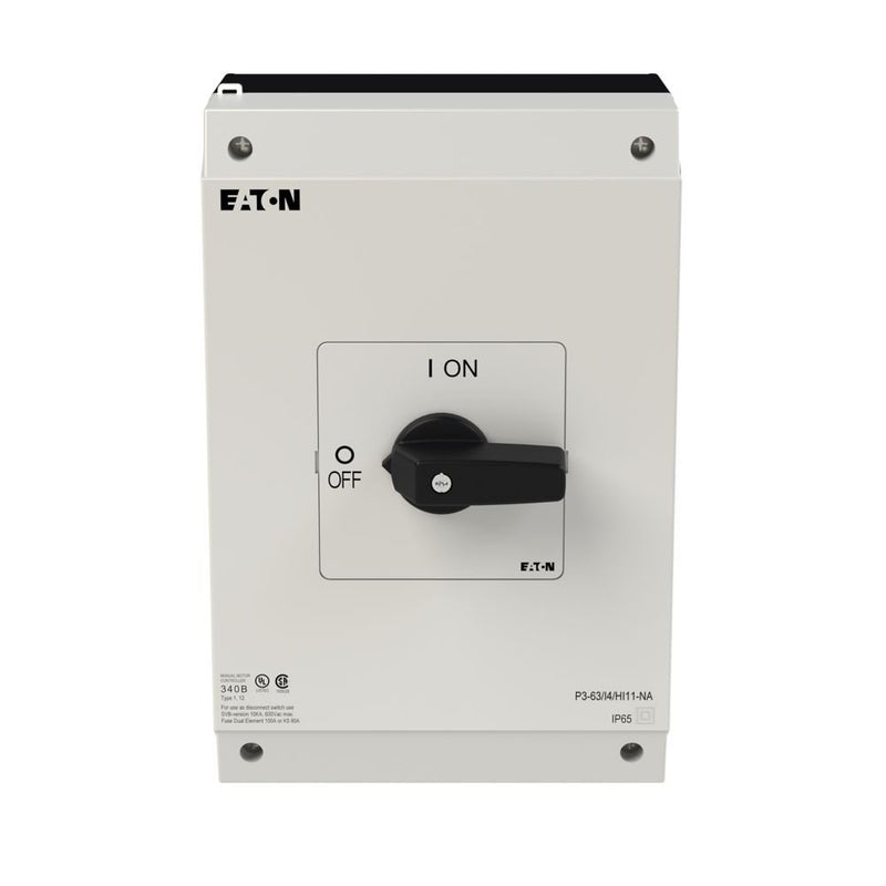 Eaton - Lasttrennschalter EIN-AUS-Schalter P3-63/I4/HI11-NA P3 63A Aufbau