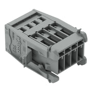 WAGO - Ein- und mehrpolige Klemmenleiste 1-Leiter-Stiftleiste 769-604/005-000 CAGECLAMP,4mm²,gr − 25 Stück