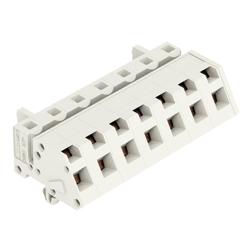 WAGO - Kabelsteckverbinder für Leiterplattensteckverbinder 1-Leiter Federleiste 721-337/008-000 CAGECLAMP 2,5mm²,lgr − 25 Stück