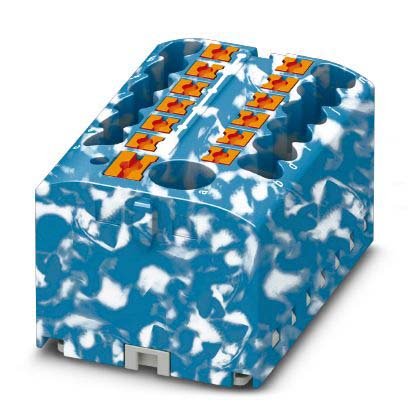 Phoenix Contact - Durchgangs-Reihenklemme Verteilerblock PTFIX 6/12X2,5 BUWH − 8 Stück