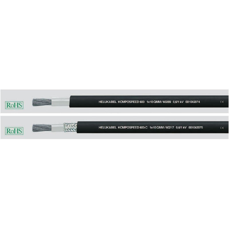 Energiekabel < 1 kV, für ortsveränderlichen Einsatz HEL KOMPOSPEED 600-C 1x150 KOMPOSPEED600C 1x150 Spezial-Schleppkete