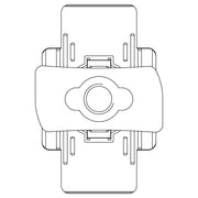 K2 - Photovoltaik-Verbindungs- und Befestigungselement Einlegemutter Edelstahl 1001643 mit Montageclip