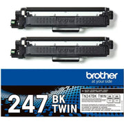 Brother - Verbrauchsmaterial für Telefax/Drucker/MFC Toner TN-247BKTWIN TWIN Pack 2xTN-247BK