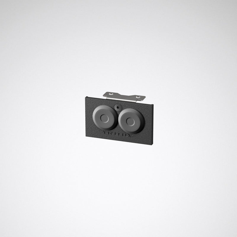 Trilux - Mechanisches Zubehör/Ersatzteile für Leuchten Endkappe YNSDHZKS7x4St-Esp05 schwarz