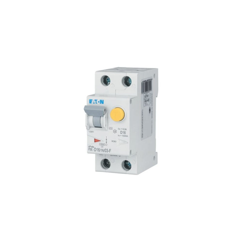 Eaton - Kombination FI-Schalter/Leitungsschutzschalter FI/LS Kombination PXK-D16/1N/03-F 16 A, 300 mA, D