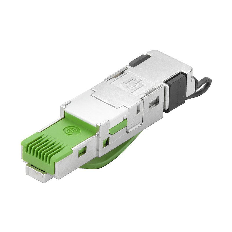 Weidmüller - Modularer Steckverbinder Stecker RJ45 IE-PS-RJ45-FH-BK-P werkzeuglos − 10 Stück